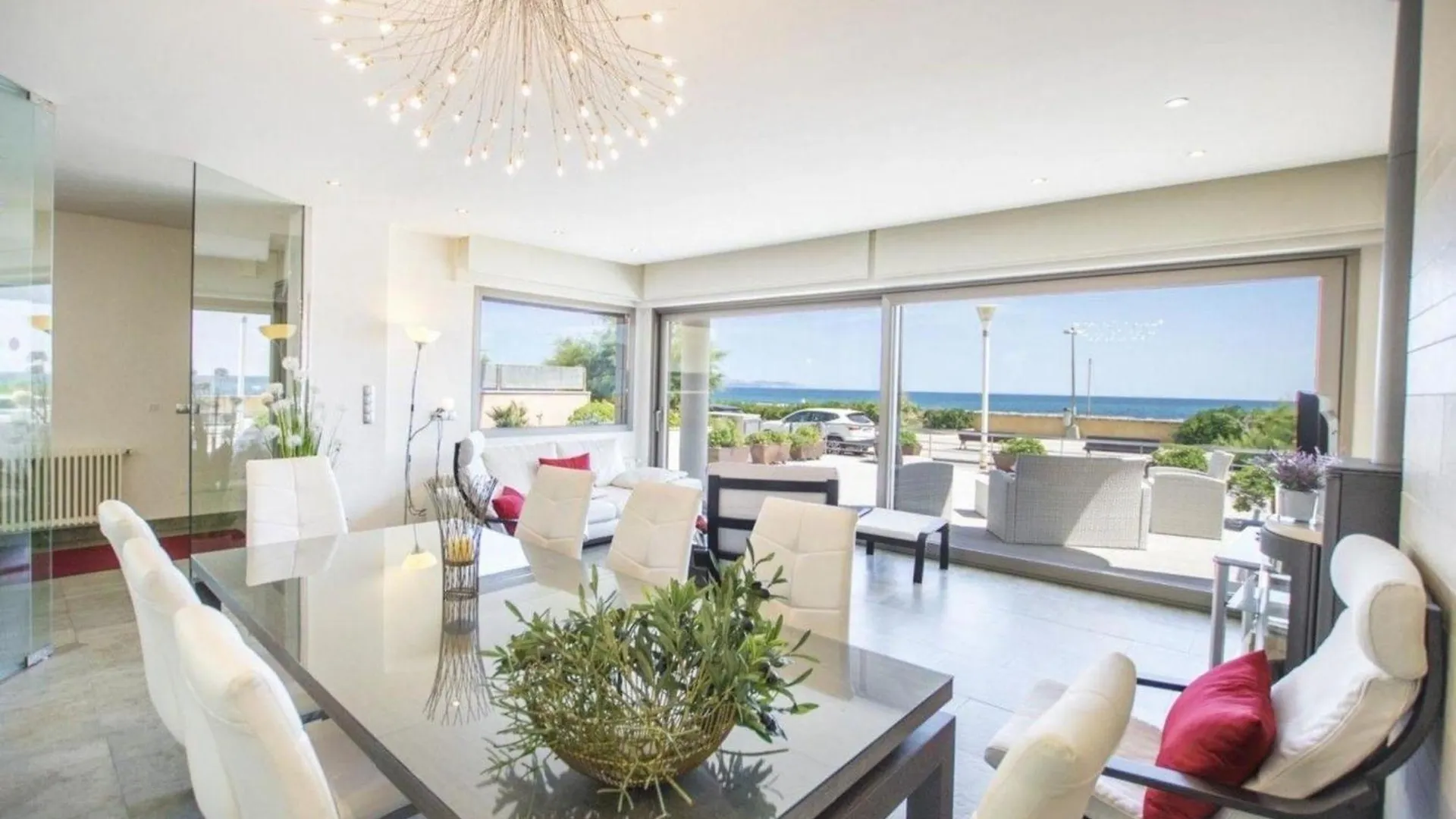 בית נופש סון סרה דה מרינה Luxus-Villa Direkt Am Meer Mit Hallenbad ספרד
