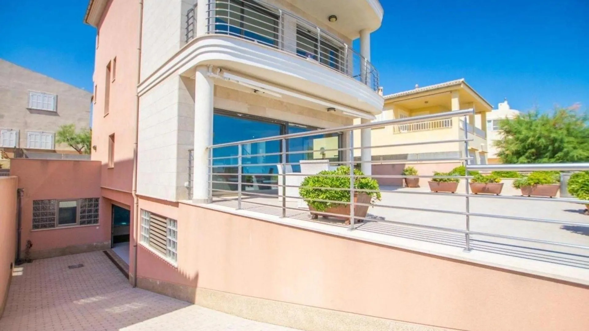 בית נופש סון סרה דה מרינה Luxus-Villa Direkt Am Meer Mit Hallenbad